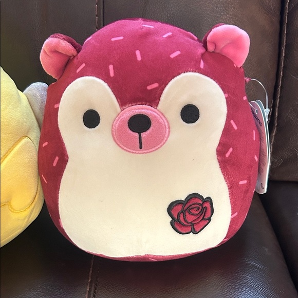Squishmallows Yellow and Red Stuffed Animals Set - Picture 3 of 4